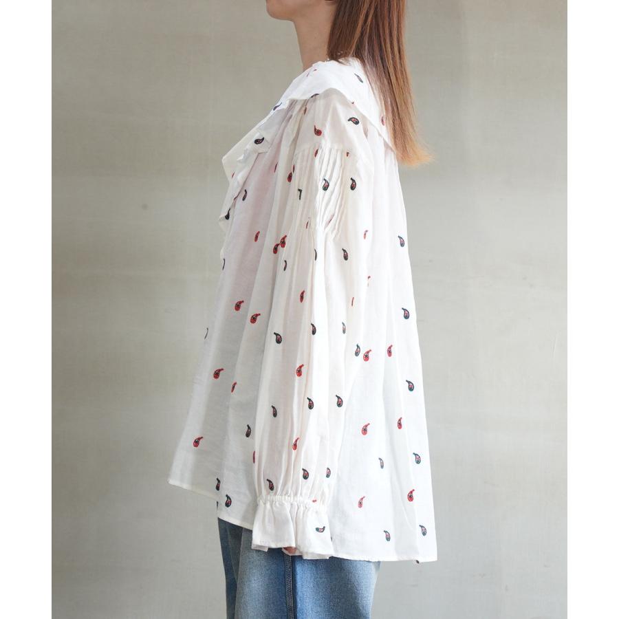 ザ シンゾーン PAISLEY EMBROIDERED BLOUSE THE SHINZONE 2026春夏新作