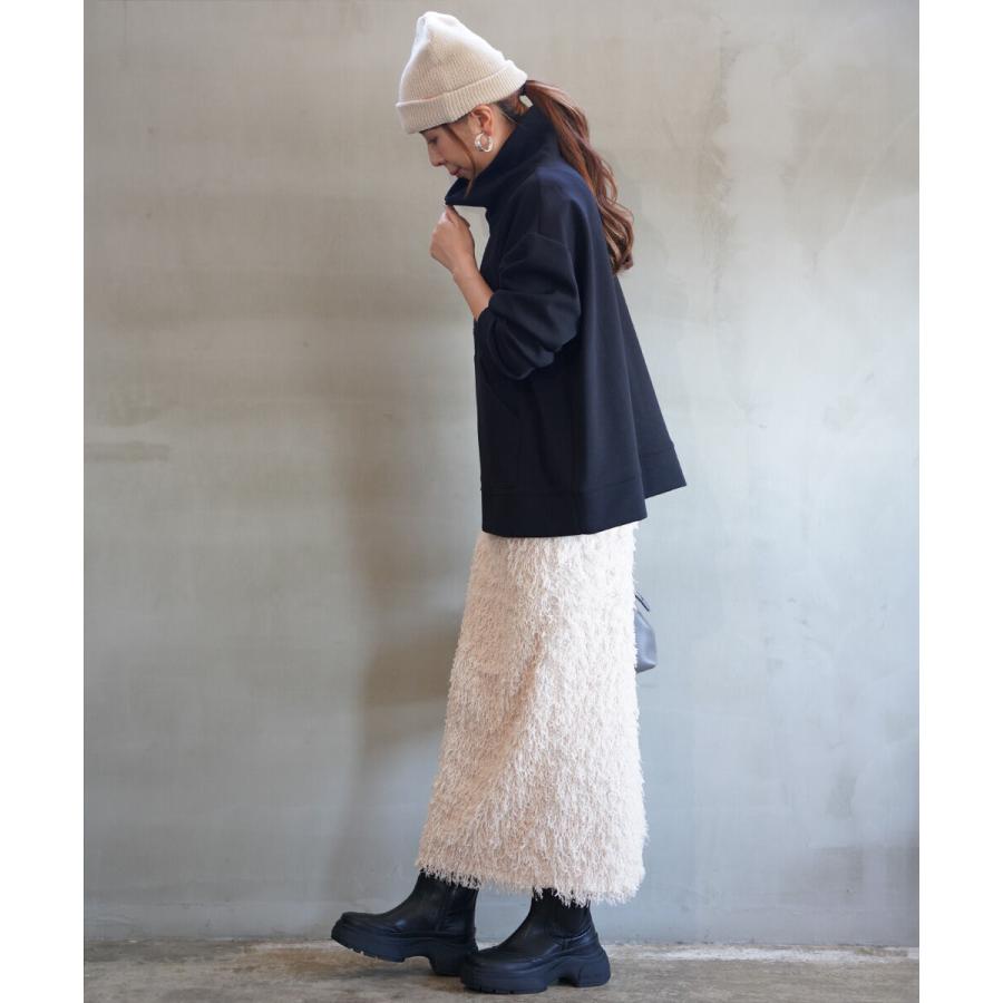 シニヨン モケモケフリンジナロースカート CHIGNON レディース 国内