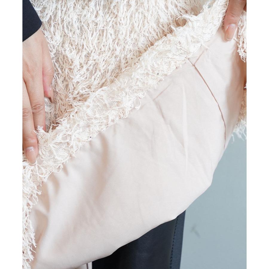 シニヨン モケモケフリンジナロースカート CHIGNON レディース 国内