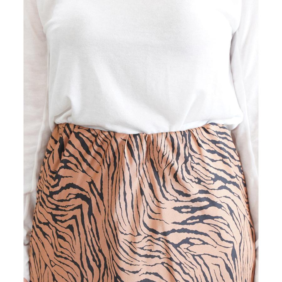 シニヨン ゼブラバイアススカート CHIGNON 2025秋冬新作 レディース