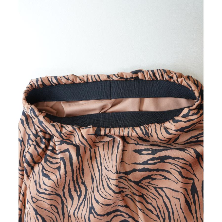 シニヨン ゼブラバイアススカート CHIGNON 2025秋冬新作 レディース