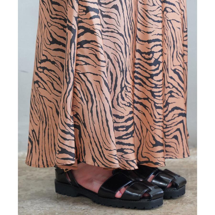 シニヨン ゼブラバイアススカート CHIGNON 2754-044MK 国内正規品 2025秋冬新作 送料無料 シニヨン ゼブラバイアススカート CHIGNON 2025秋冬新作 レディース