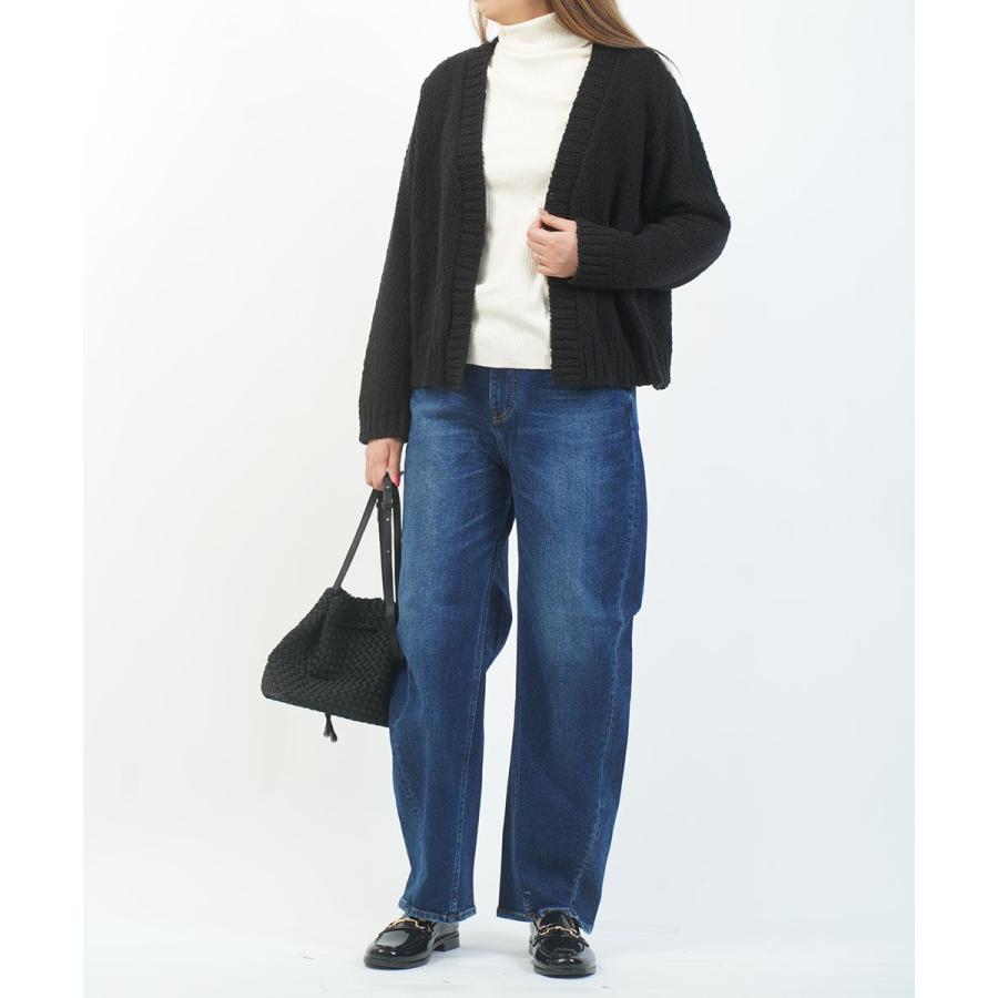 ミズイロインド リリーヤーンVネックカーディガン mizuiro ind 2025