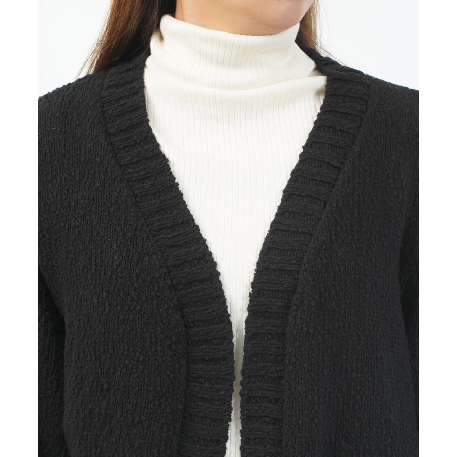 ミズイロインド リリーヤーンVネックカーディガン mizuiro ind 3-220116 国内正規品 2025秋冬新作 送料無料 ミズイロインド リリーヤーンVネックカーディガン mizuiro ind 2025