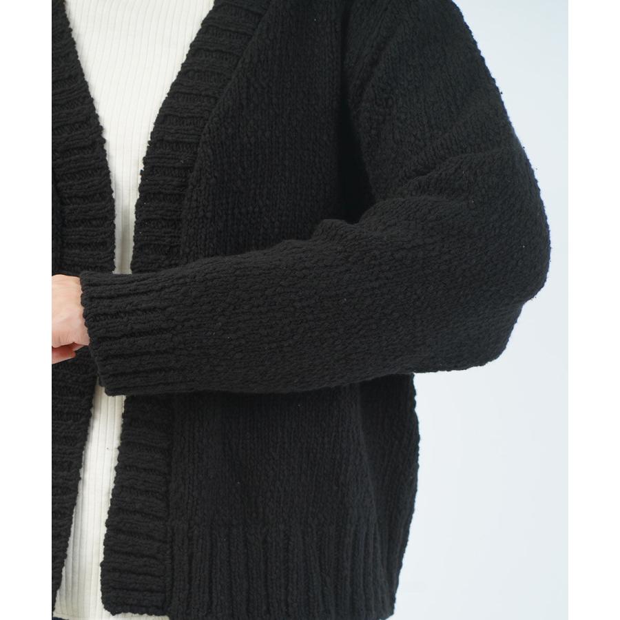 ミズイロインド リリーヤーンVネックカーディガン mizuiro ind 2025