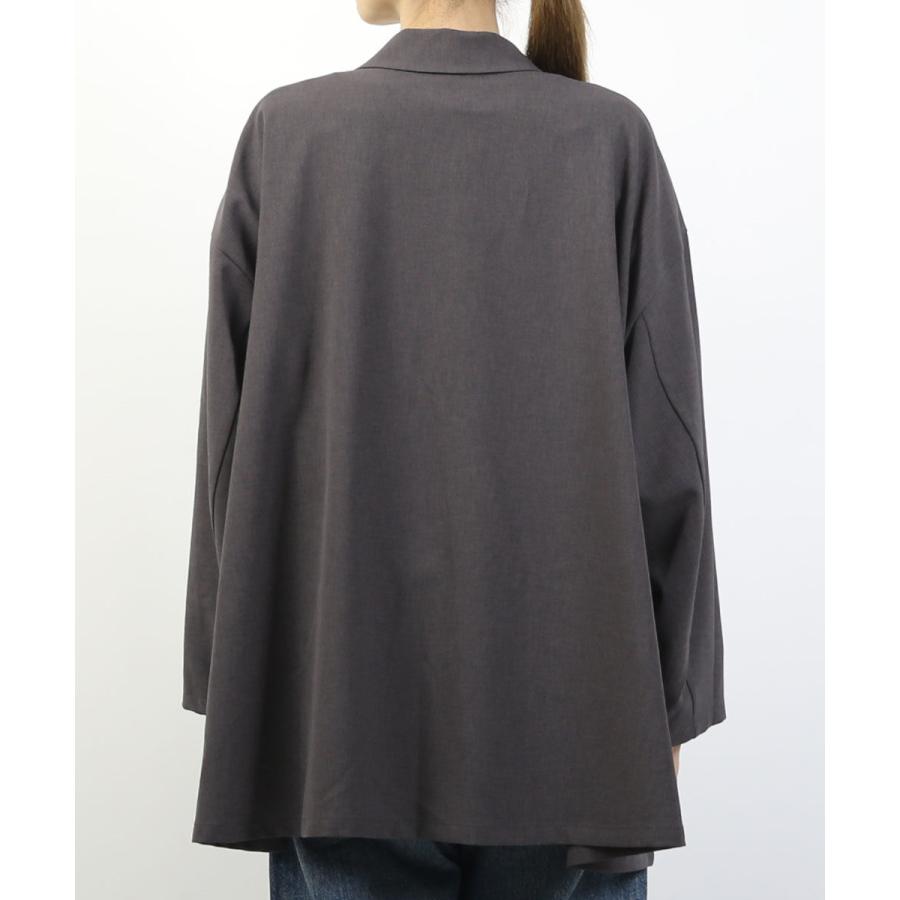 ミズイロインド テーラードシャツジャケット mizuiro ind 2025秋冬新作