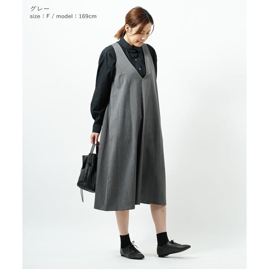 mizuiroind（ミズイロインド） ワンピース Vネック ロングワンピース