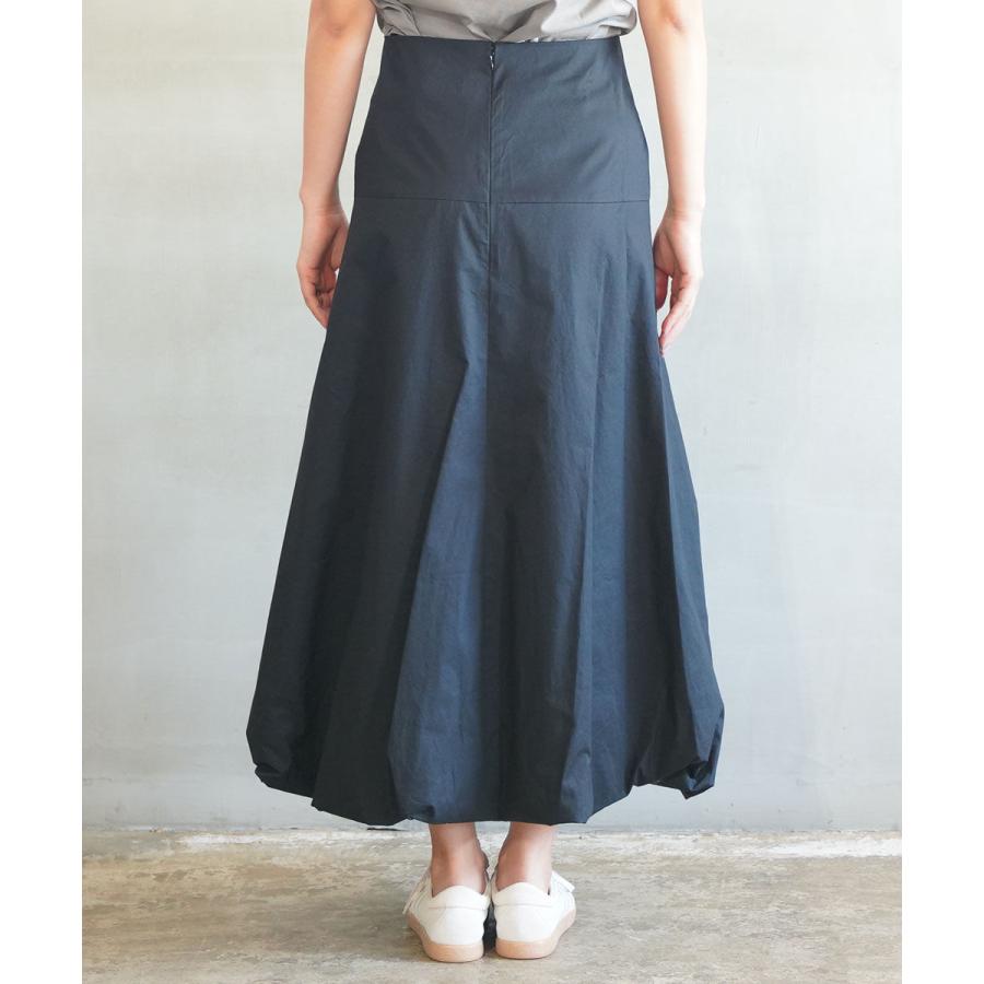ミズイロインド ロングフレアバルーンスカート mizuiro ind 2025秋冬