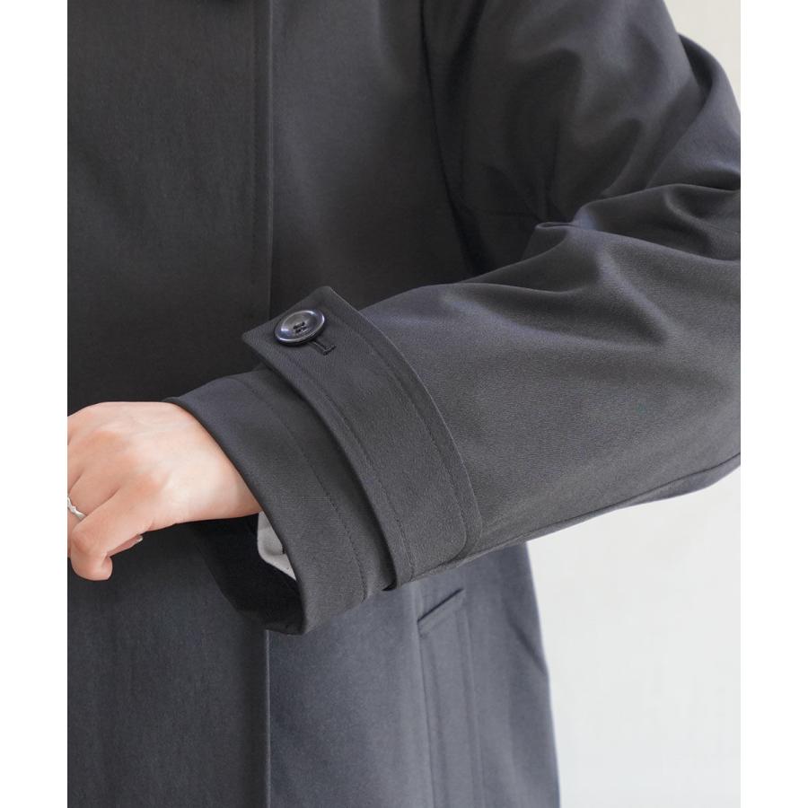 ミズイロインド ポリエステル トレンチコート mizuiro ind レディース