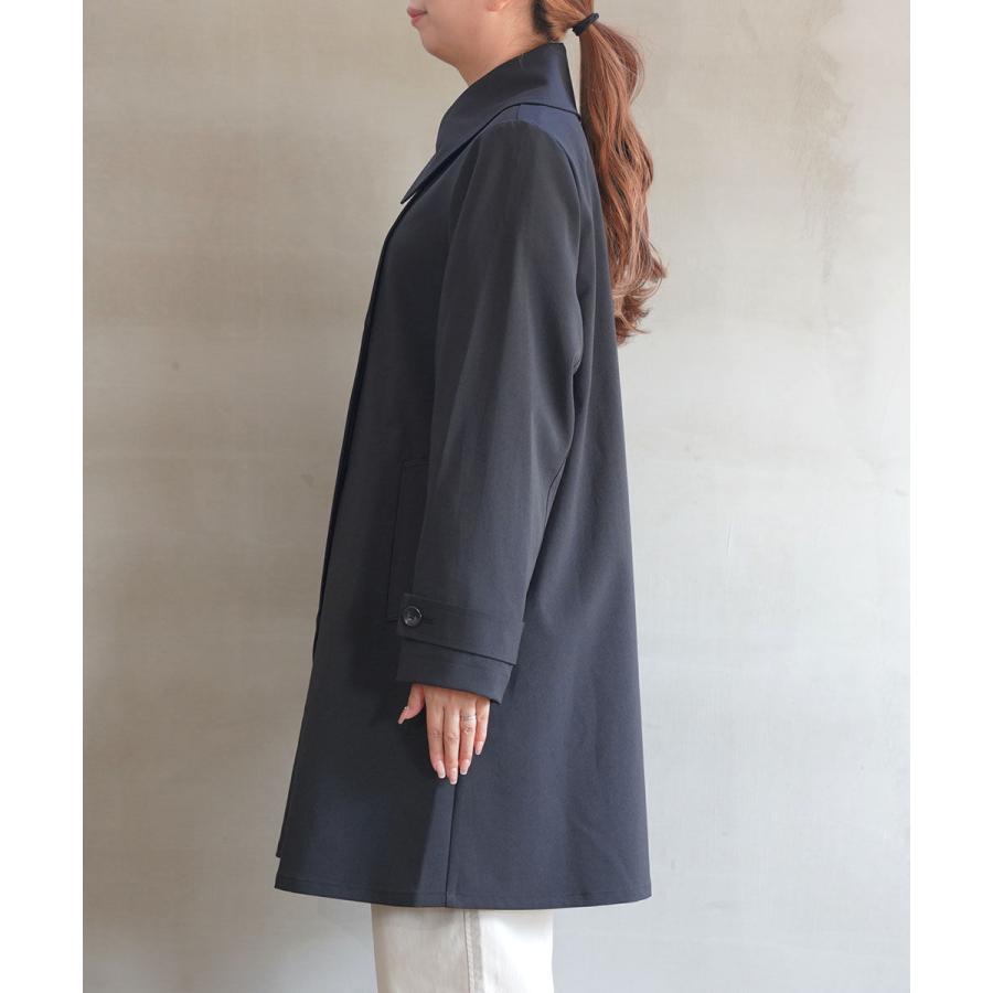 値下げ！新品未使用mizuiro ind ポリエステル トレンチCTコート ミズイロインド ポリエステル トレンチコート mizuiro ind レディース