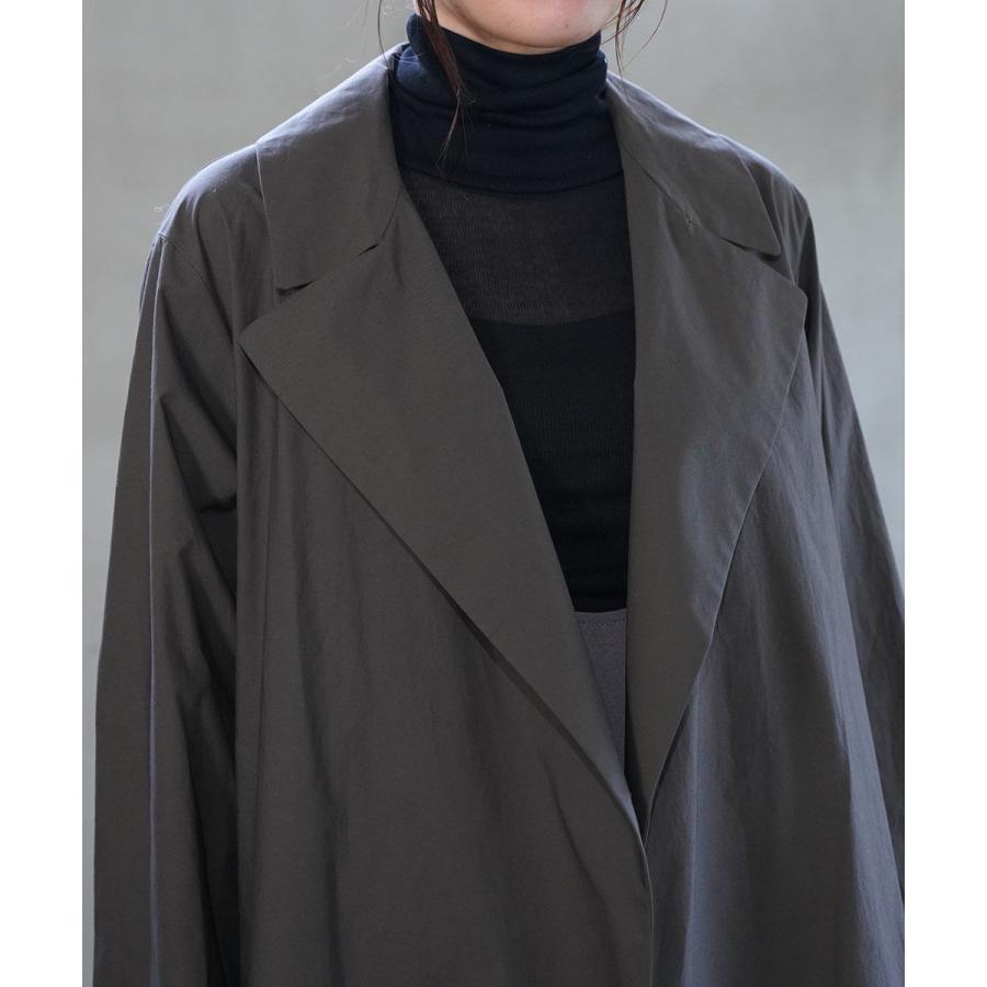 ミズイロインド トレンチライクコート mizuiro ind レディース 国内