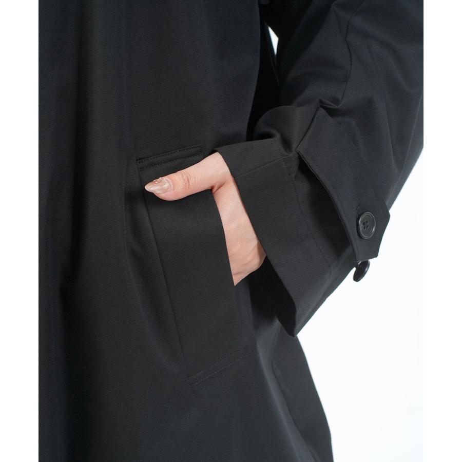 ミズイロインド ステンカラーコート mizuiro ind 2025秋冬新作