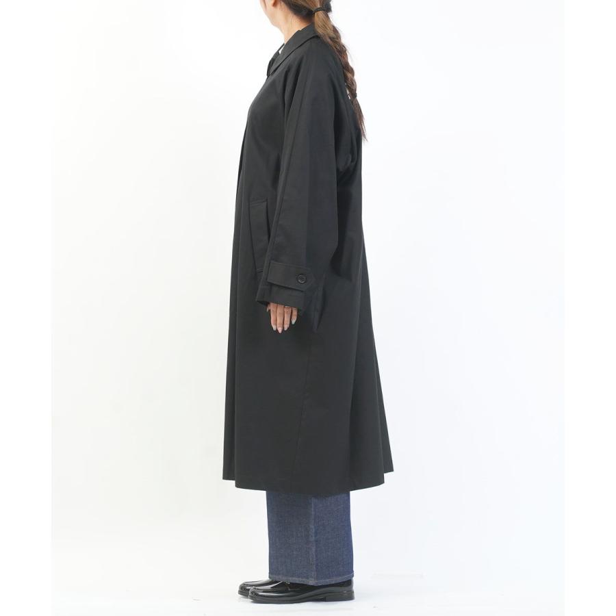 ミズイロインド ステンカラーコート mizuiro ind 2025秋冬新作