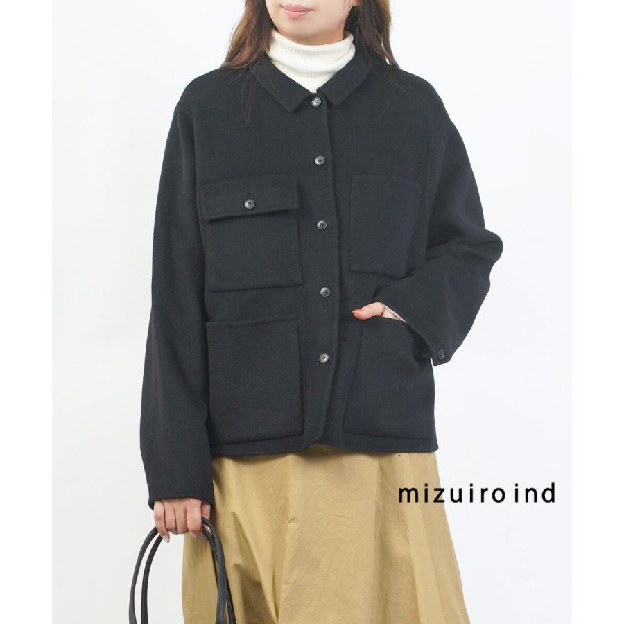 ミズイロインド ウールユーティリティジャケット mizuiro ind 