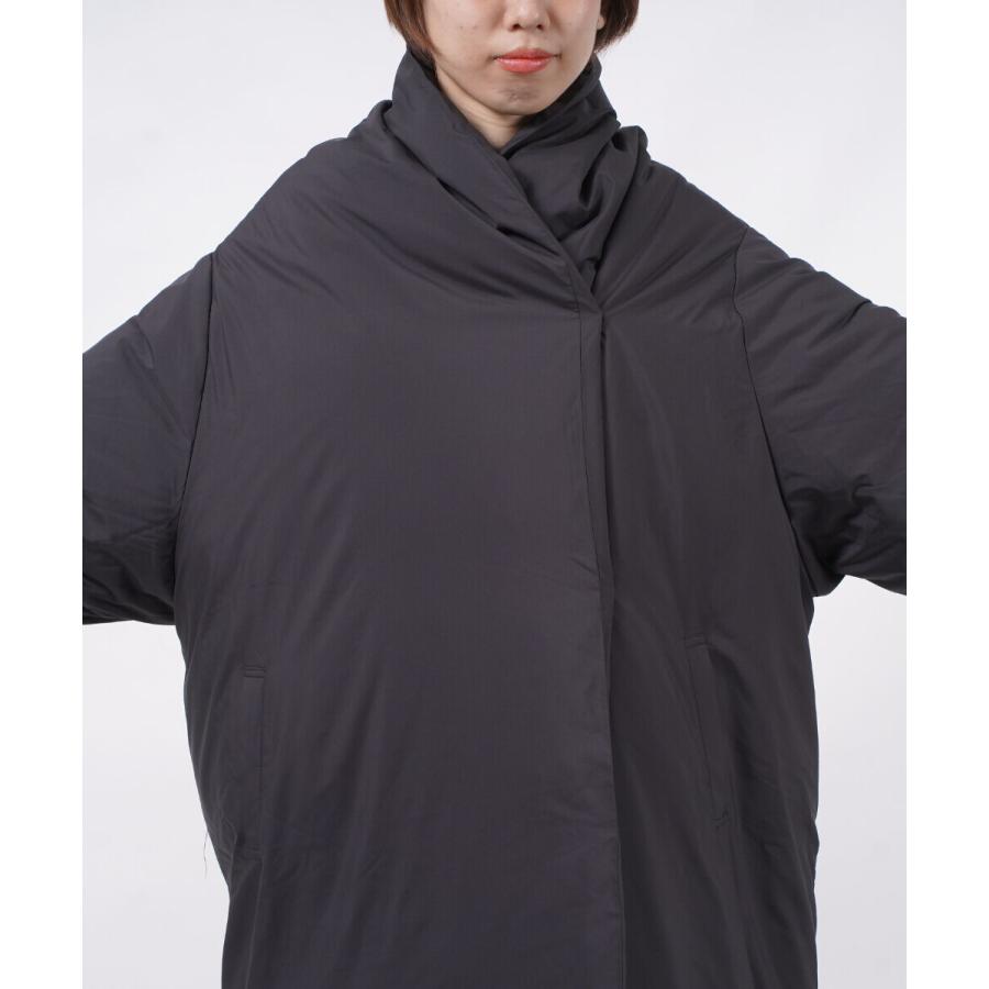 ミズイロインド ロングダウンコート drape down coat ドレープ ミズイロインド ロングダウンコート drape down coat ドレープ