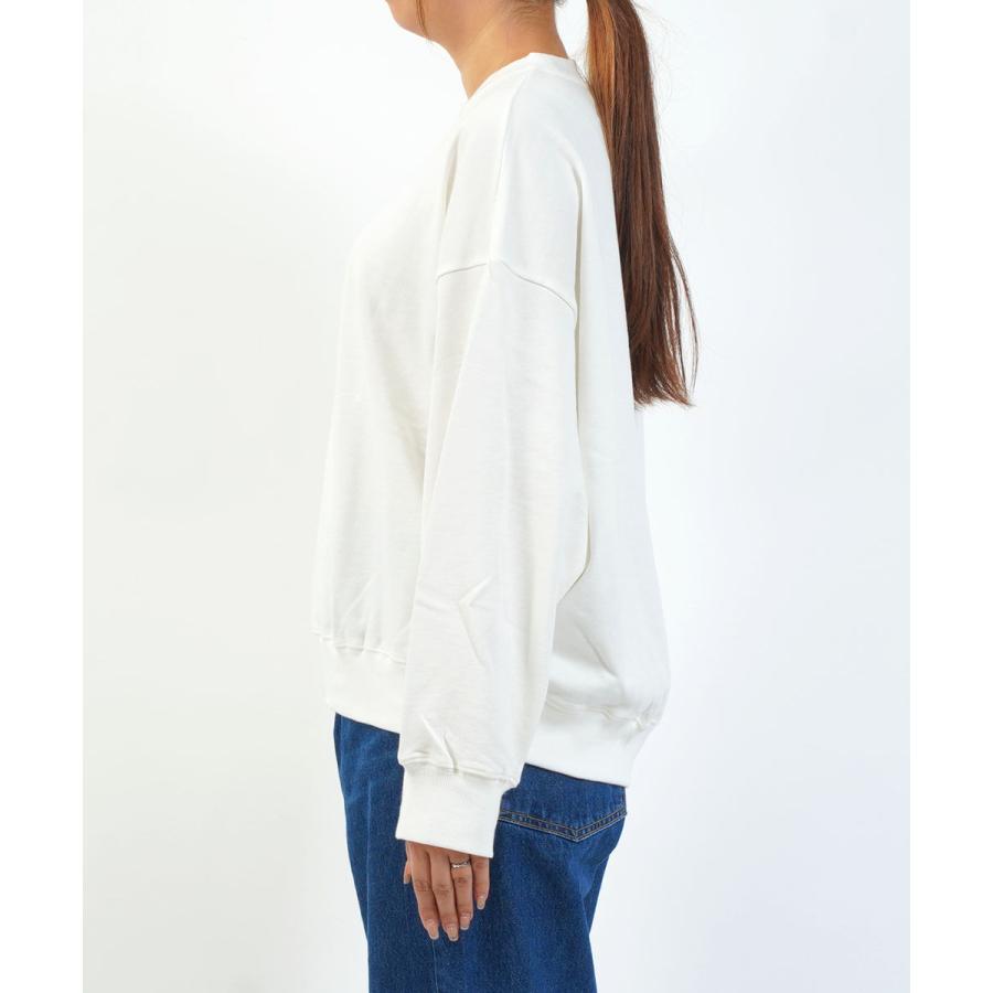 Midi Umi ミディウミ　crew neck wide pullover ミディウミ クルーネック ワイドスウェット Midi-Umi レディース 国内