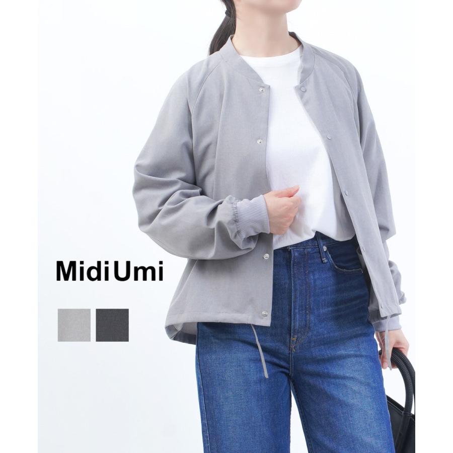 ミディウミ シャツジャケット Midi-Umi 3-739933 国内正規品 2025秋冬新作 送料無料 ミディウミ シャツジャケット Midi-Umi 2025秋冬新作 レディース 国内