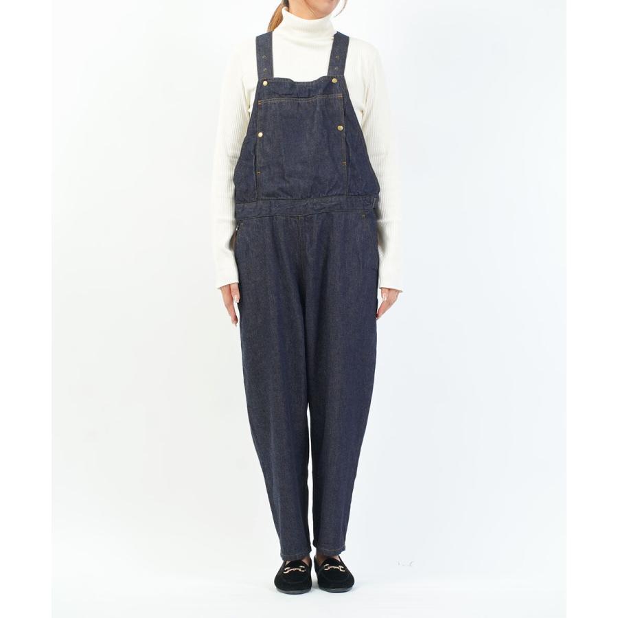 ミディウミ デニムオーバーオール Midi-Umi レディース 国内正規品