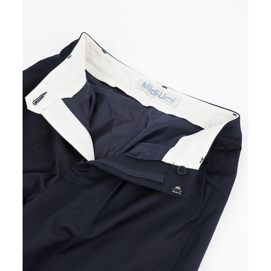 ミディウミ ハイウエスト スラックスパンツ Midi-Umi レディース 国内