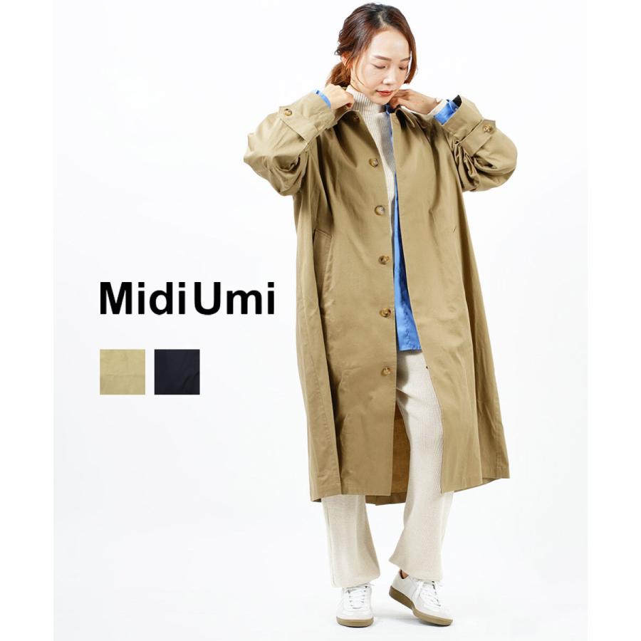 MidiUmi（ミディウミ） ステンカラーコート Midi-Umi レディース 国内
