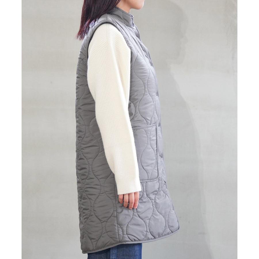 ミディウミ キルティングリバーシブルベスト Midi-Umi 2025秋冬新作