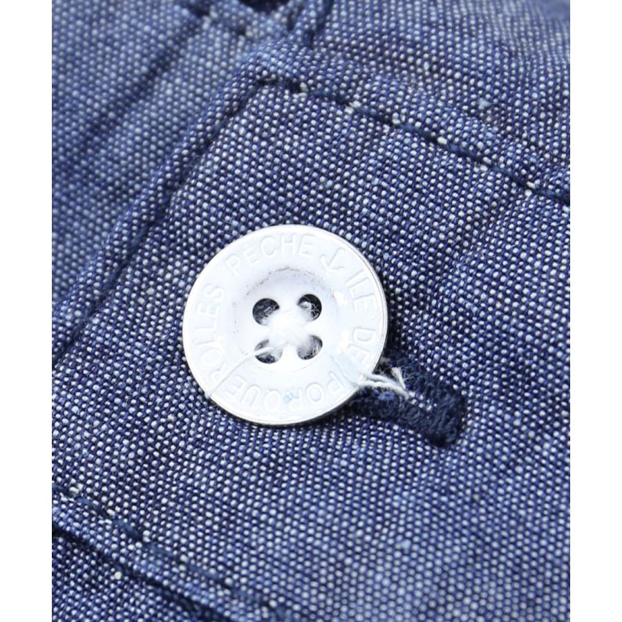 クリップタブ シャツワンピース デニムワンピース clip.tab レディース