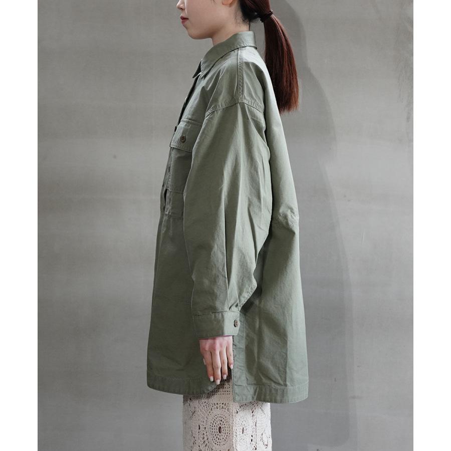 レリル ミリタリーシャツ lelill レディース 国内正規品 爆買 : etre