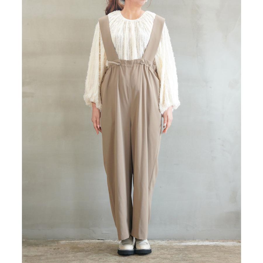 シニヨン ドロストデザインサロペット CHIGNON 2025春夏新作 シニヨン ドロストデザインサロペット CHIGNON 2025春夏新作