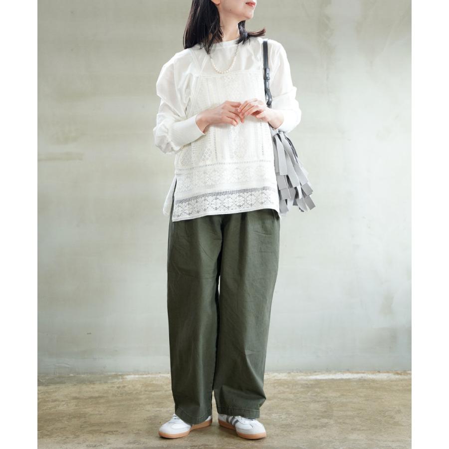 chignon ウォッシュドチノパンツ シニヨン ウォッシュドチノパンツ CHIGNON 2026春夏新作 レディース