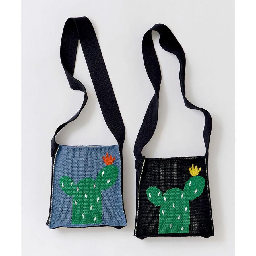 フレンチブル サボテンショルダーバッグ French Bull 33-24103 国内正規品 220403 旅行コーデ ニット素材 軽量 French Bull（フレンチブル） サボテンショルダーバッグ レディース