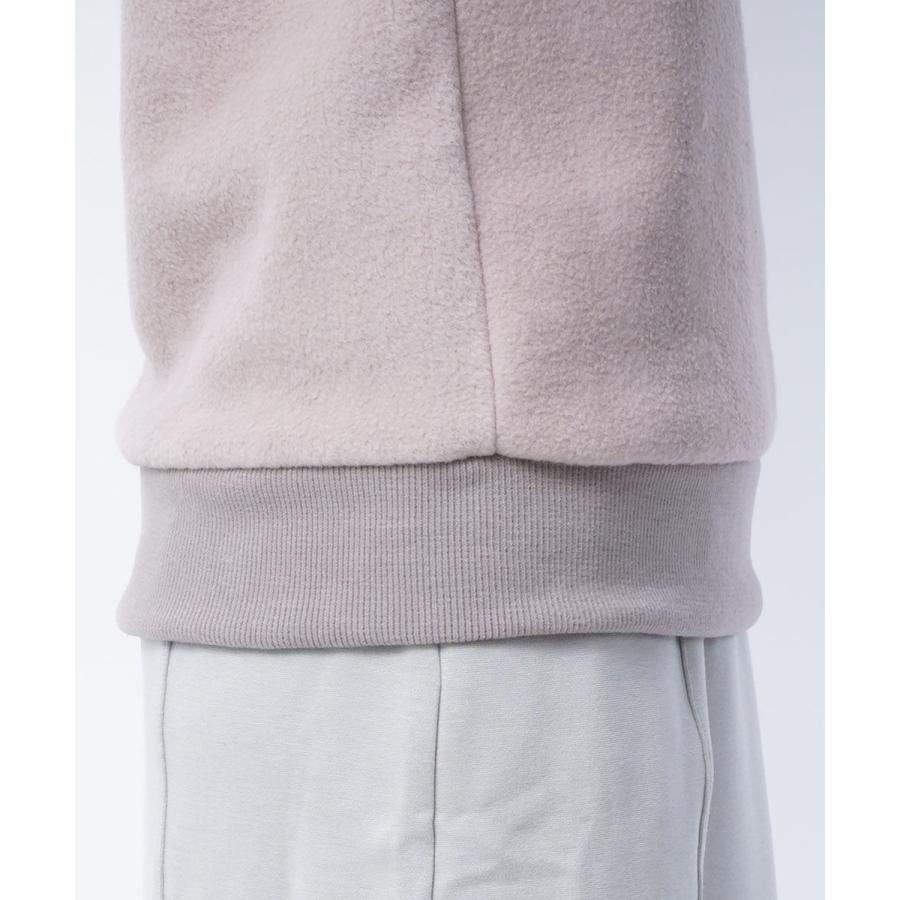 PUPULA（ププラ） GMフリース×リブハイネックプルオーバー レディース