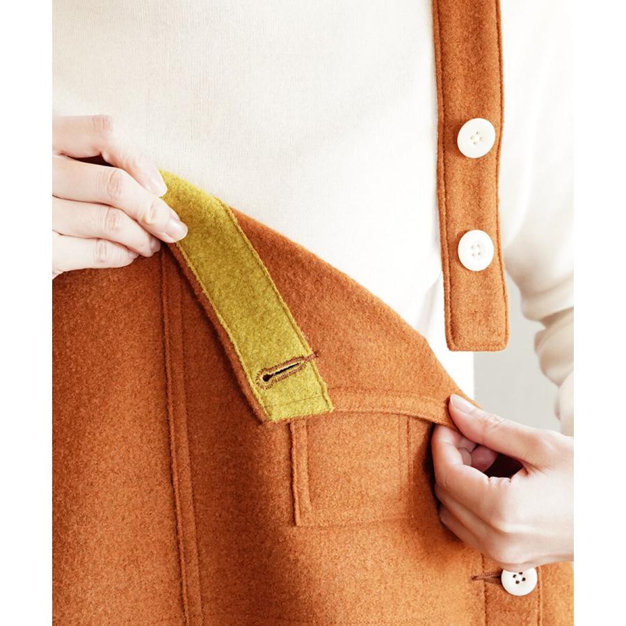 快晴堂 カイセイドウ サロペットスカート レディース 国内正規品