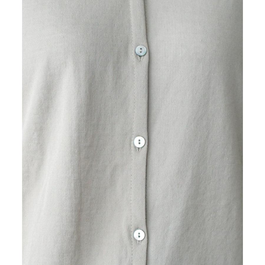 PUPULA（ププラ） コットンナイロン ツイストガーゼ カーデイガン