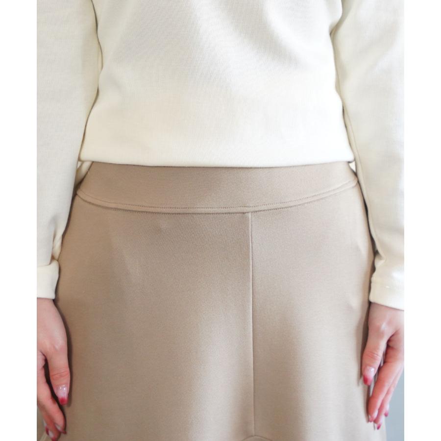 ププラ ラックスウォームポンチ 切り替えフレアスカート PUPULA 346212 国内正規品 220409 送料無料 PUPULA（ププラ） ラックスウォームポンチ 切り替えフレアスカート