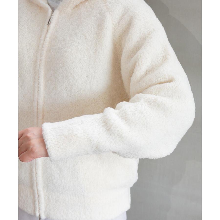 PUPULA（ププラ） ビションボア ドルマンパーカ フーディ レディース