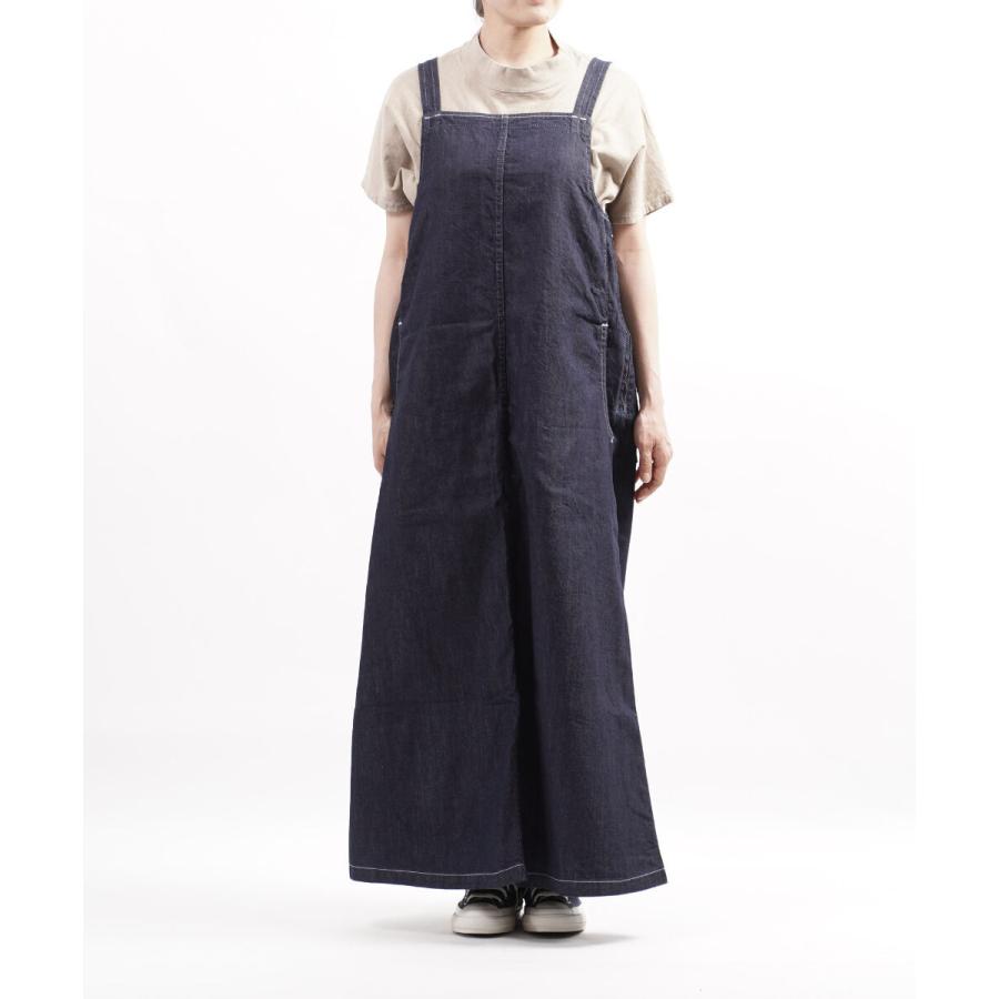 サキュウ サロペットワンピース デニムワンピース エプロンドレス caqu レディース 国内正規品 | caqu | 08