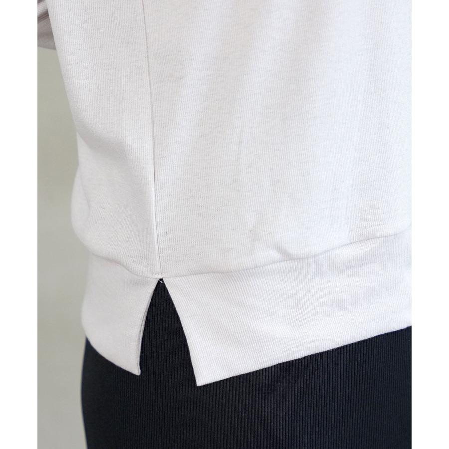 PUPULA（ププラ） コットンカシミアストレッチジャージィプルオーバー