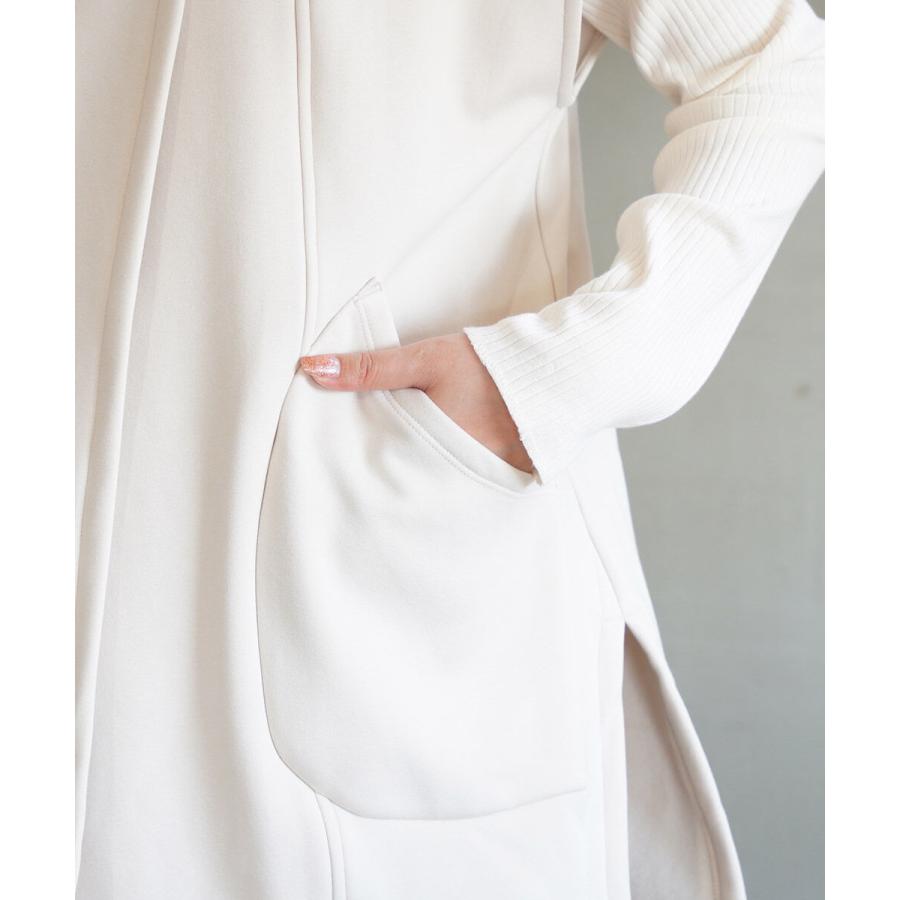 PUPULA（ププラ） ロングステープルボンバーヒート フーディベスト