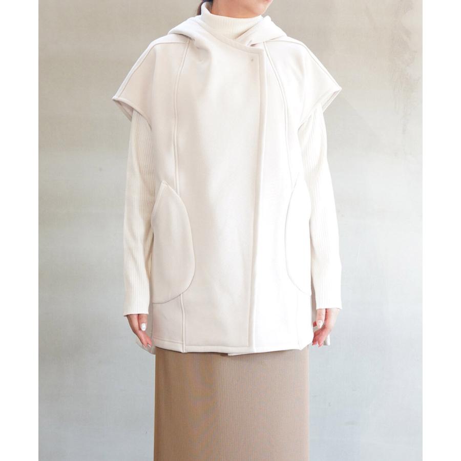 ププラ ロングステープルボンバーヒート フーディベスト コート PUPULA 359075 国内正規品 2025秋冬新作 送料無料 PUPULA（ププラ） ロングステープルボンバーヒート フーディベスト