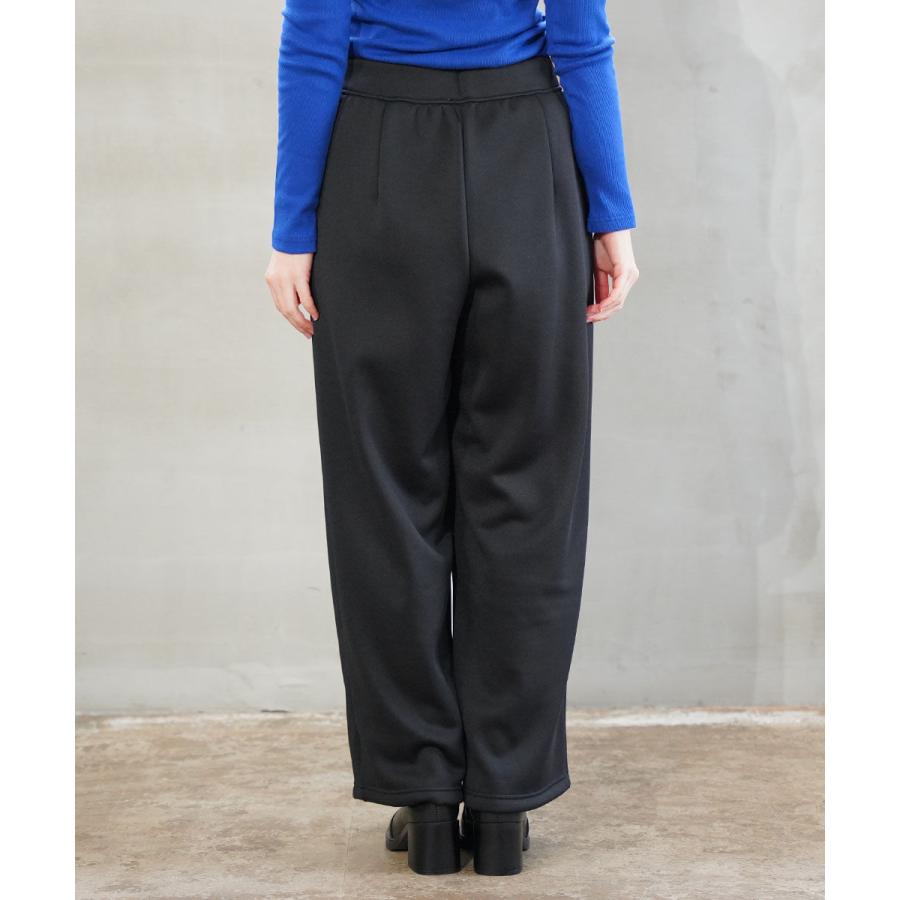 PUPULA（ププラ） サーキュラーニットフリース ワイドパンツ PUPULA