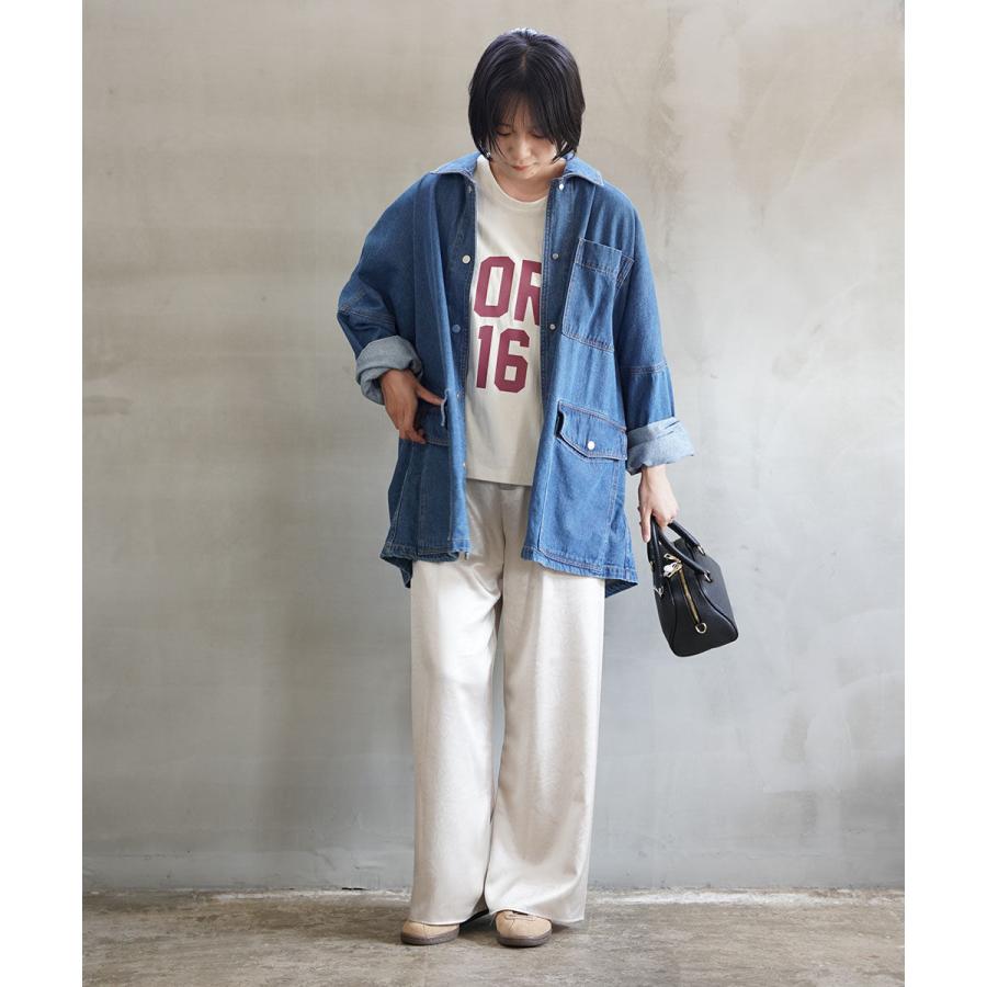 シニヨン レザーライク イージーパンツ CHIGNON 3644-048MK 国内正規品 220409 送料無料 シニヨン レザーライク イージーパンツ CHIGNON レディース 国内正規品