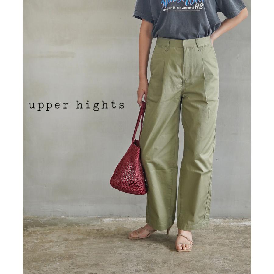 upperhights アッパーハイツ THE CHINO TUCK PT ザ チノタック upperhights アッパーハイツ THE CHINO TUCK PT ザ チノタック