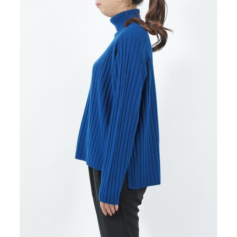 mizuiroind（ミズイロインド） タートルネックプルオーバー ニット