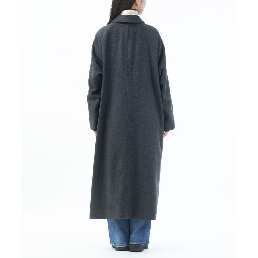 ミズイロインド ウールブレンドバルマカーンコート mizuiro ind 2025