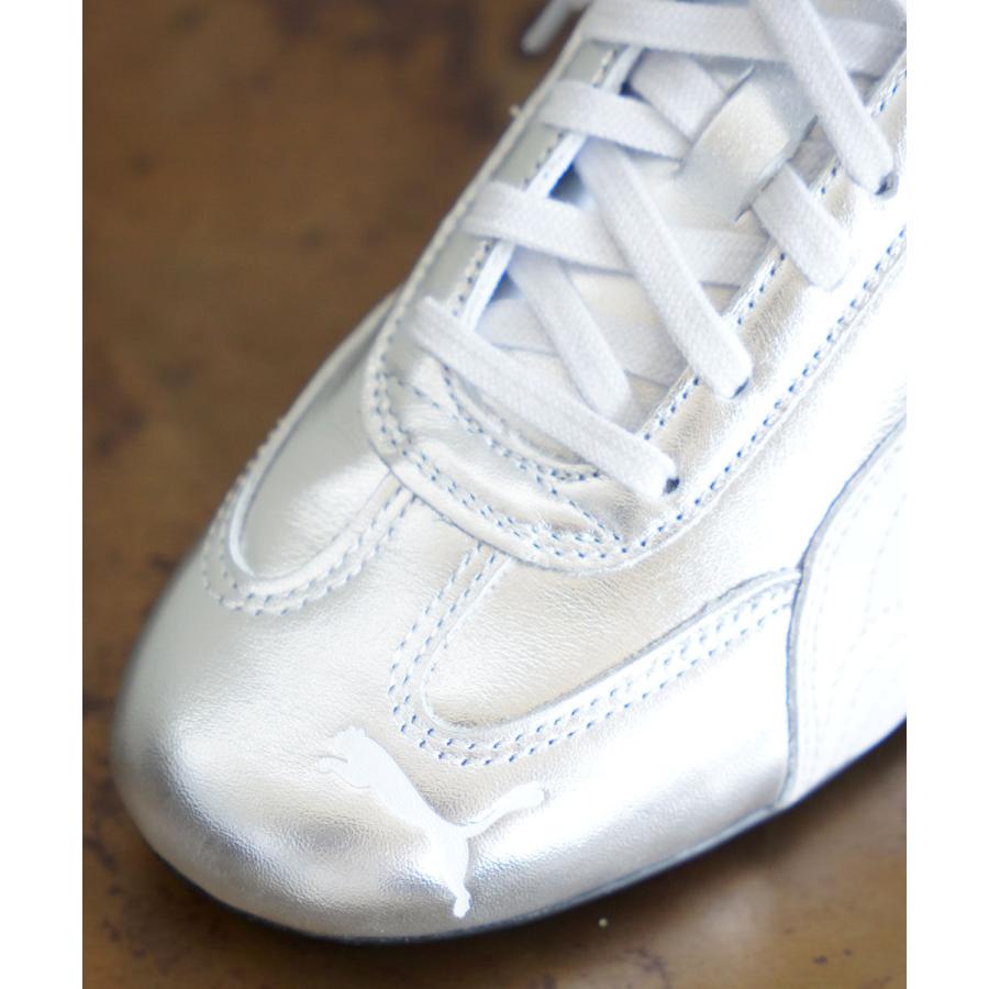 プーマ ウィメンズ スピードキャット シルバー スニーカー PUMA 2026春