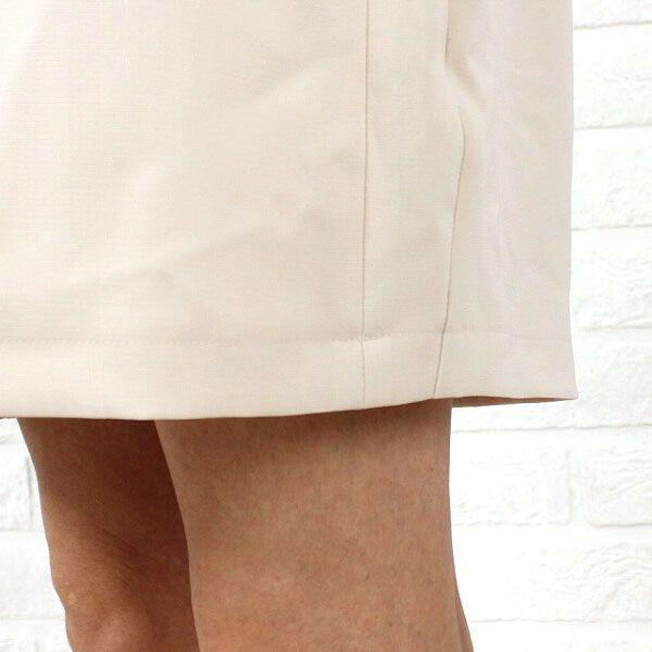 le chanter(ルシャンテ) ポリエステルパフスリーブ 切替えワンピース