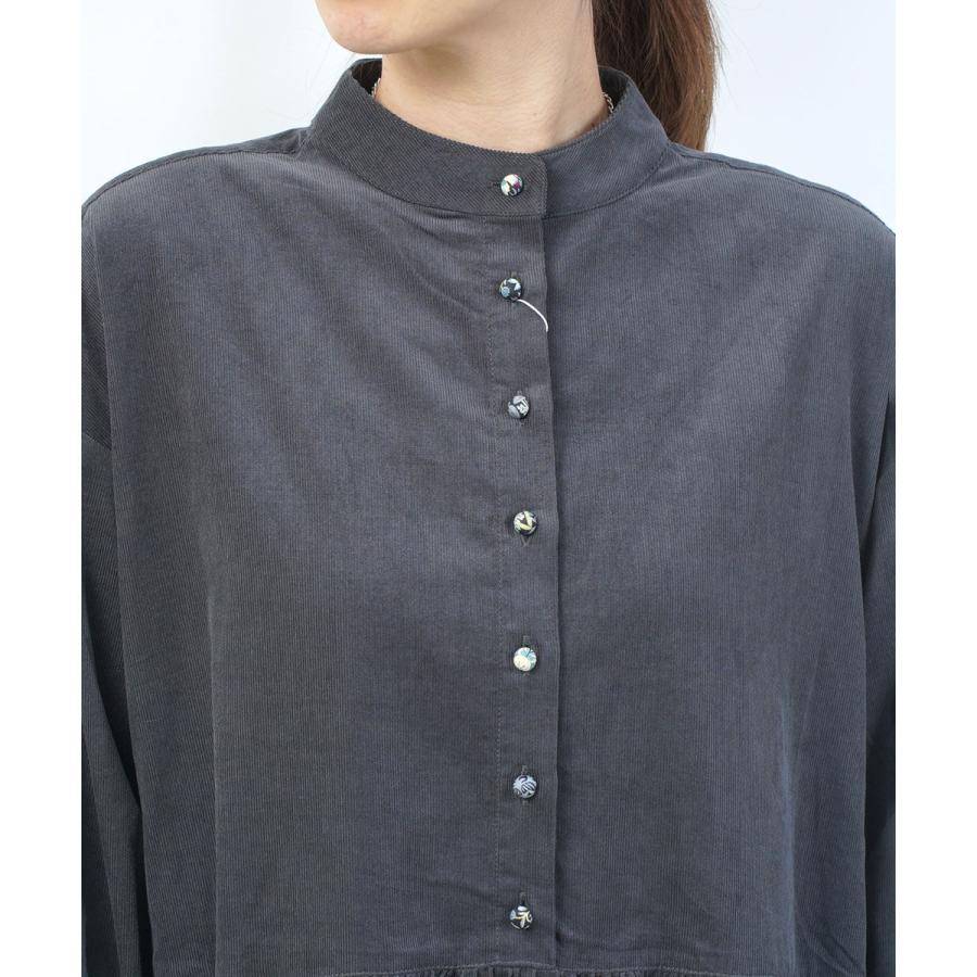 ソソット 細コール袖裏LIBERTYギャザーワンピース sosotto 2025秋冬