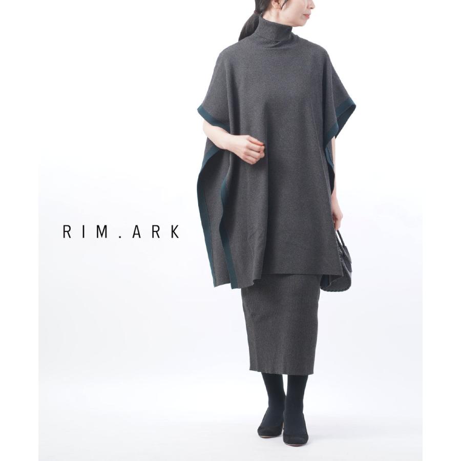 リムアーク ロングワンピース レイヤードニットワンピース Layered knit long OP RIM.ARK レディース 国内正規品