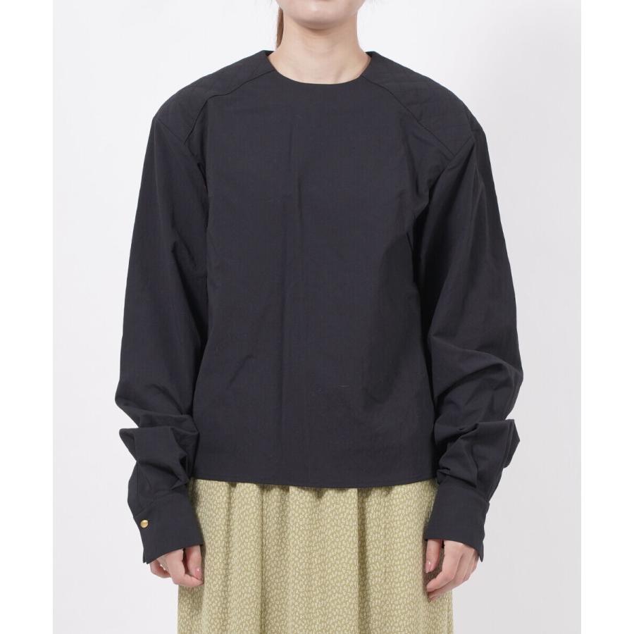 リムアーク ショルダーデザインプルオーバー Long sleeve quilting 