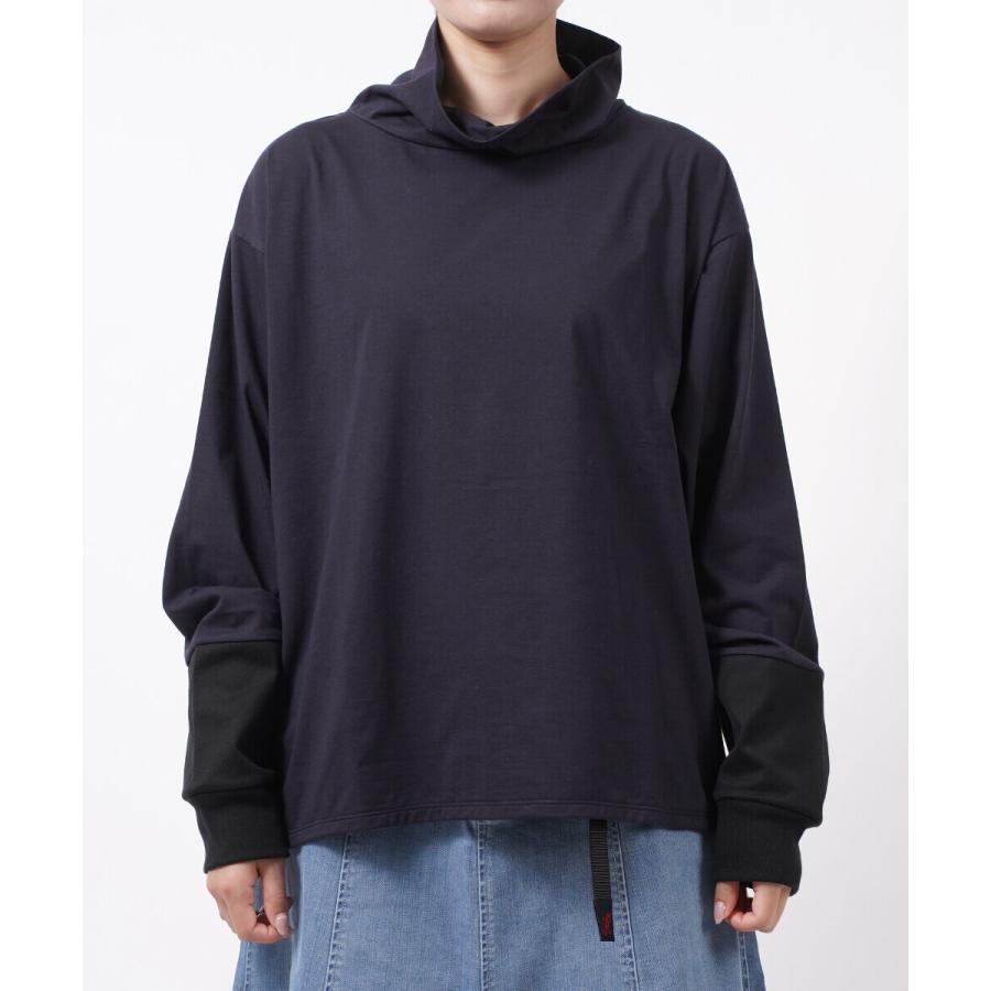 リムアーク タートルネックカットソー Sweat docking PO スウェット 